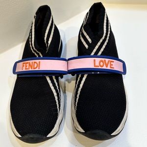 fendi sneakers- a few scuffs